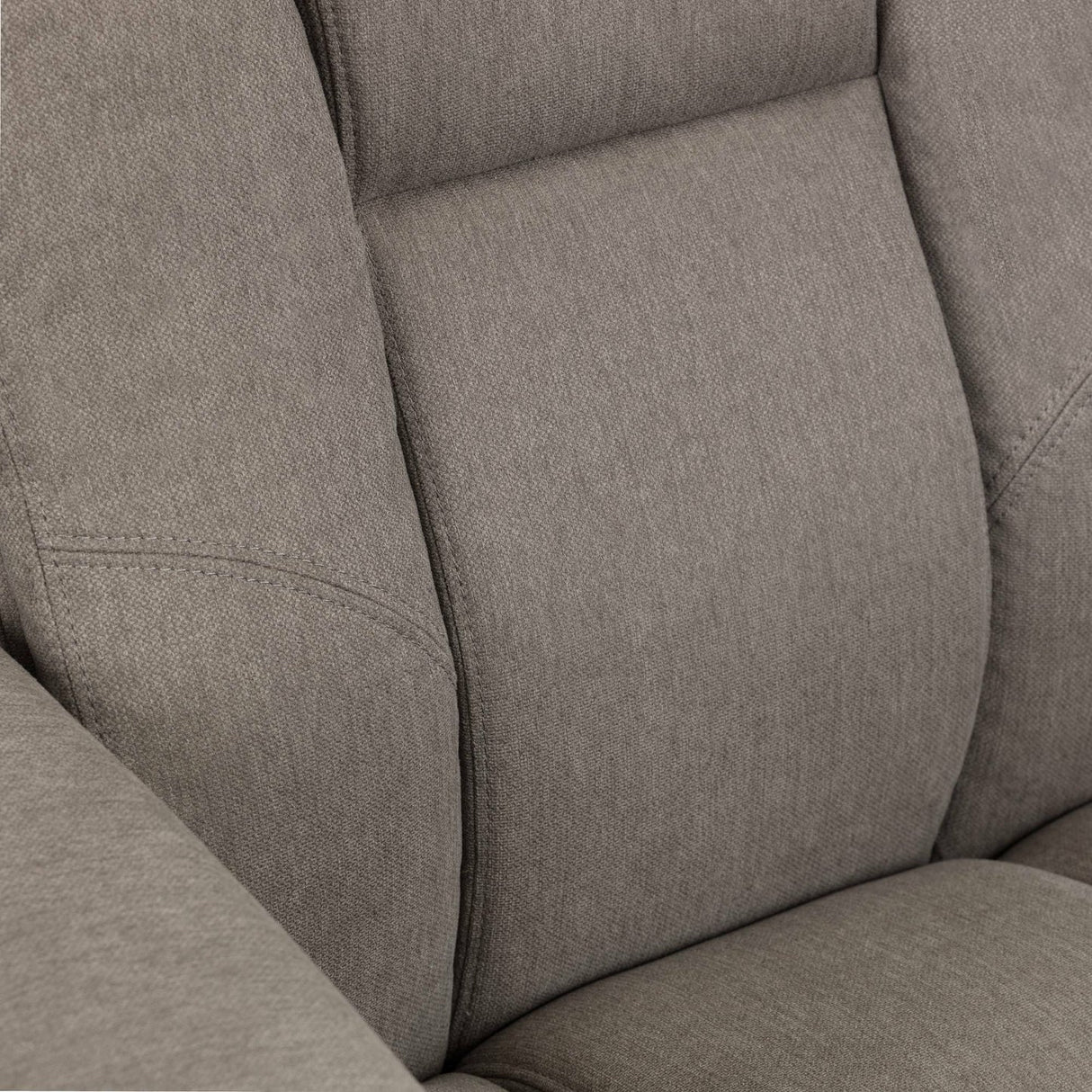Fabric Recliner Chair With Stool - Malmo