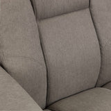 Fabric Recliner Chair With Stool - Malmo