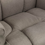 Fabric Recliner Chair With Stool - Malmo