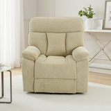 Fabric Rise and Recline Massage Armchair - Cornwall