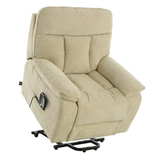 Fabric Rise and Recline Massage Armchair - Cornwall