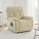 Fabric Rise and Recline Massage Armchair - Cornwall