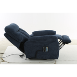 Fabric Rise and Recline Massage Armchair - Cornwall