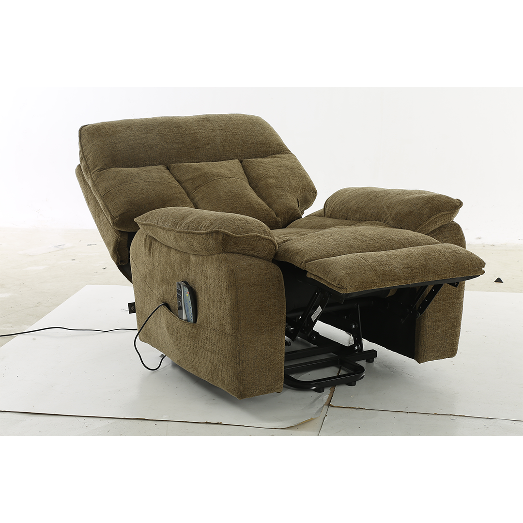 Fabric Rise and Recline Massage Armchair - Cornwall