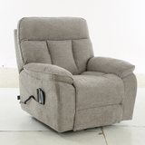Fabric Rise and Recline Massage Armchair - Cornwall