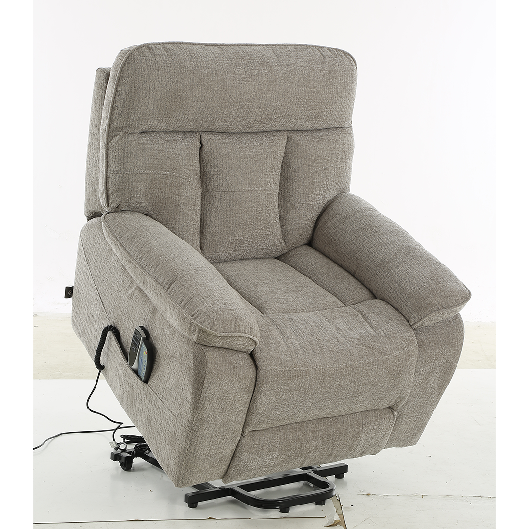Fabric Rise and Recline Massage Armchair - Cornwall