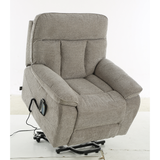 Fabric Rise and Recline Massage Armchair - Cornwall