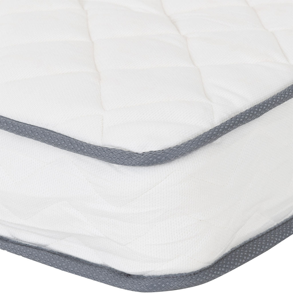 Fabric Single Mattress Bonnel Spring Roll Up 15cm High - Yasmin