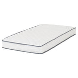 Fabric Single Mattress Bonnel Spring Roll Up 15cm High - Yasmin