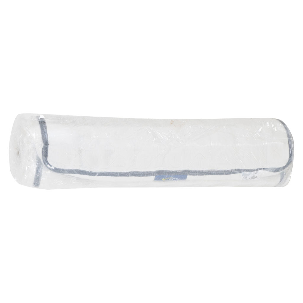 Fabric Single Mattress Reflex Foam Roll Up 15cm High - Yasmin