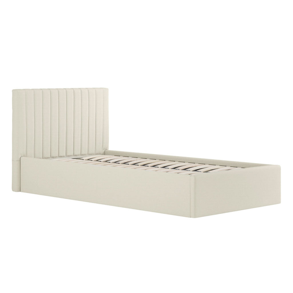 Fabric Single Ottoman Storage Bed - Berlin
