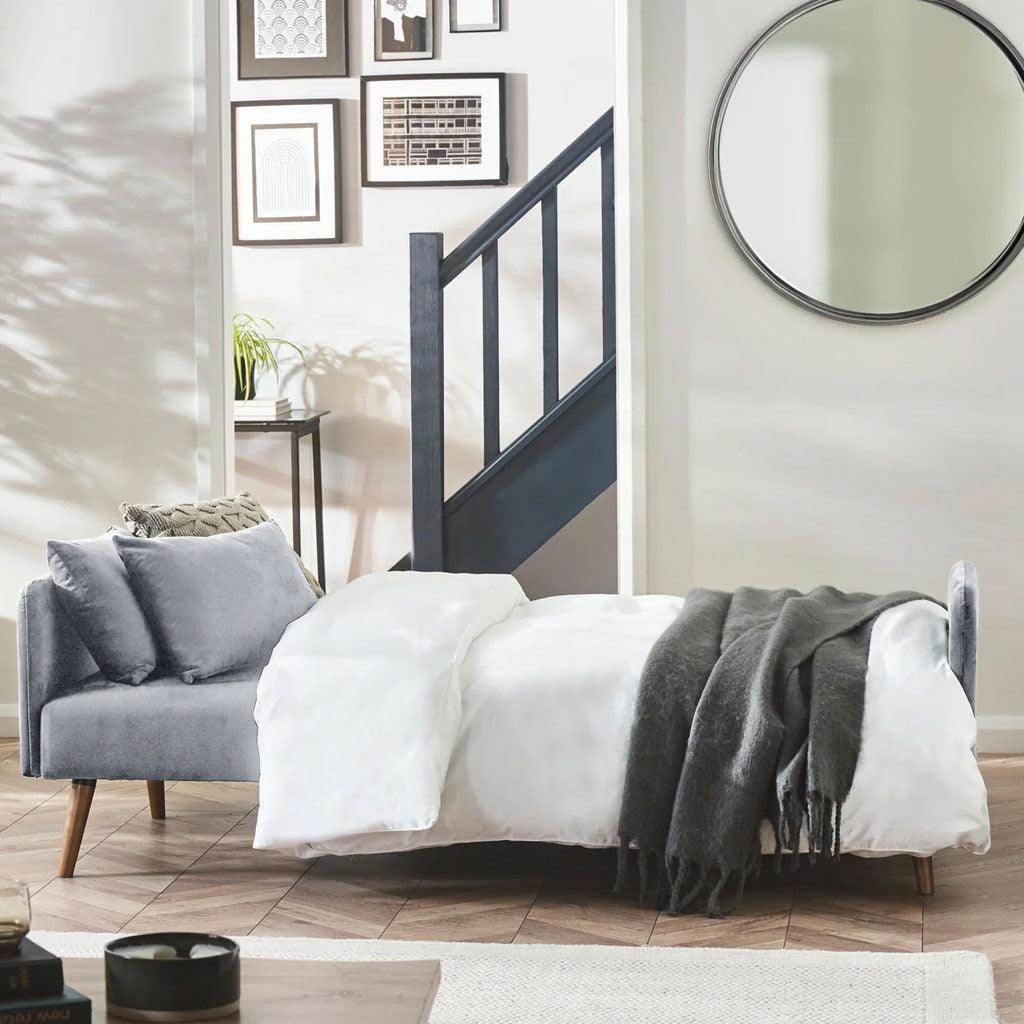 Fabric Sofa Bed 190cm Wide - Andi