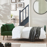 Fabric Sofa Bed 190cm Wide - Andi