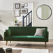Fabric Sofa Bed 190cm Wide - Andi