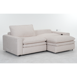 Fabric Sofa Bed Electric Recliner - Florence Cloud