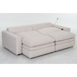 Fabric Sofa Bed Electric Recliner - Florence Cloud
