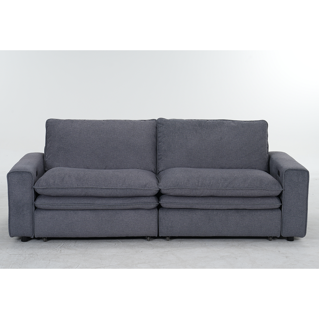 Fabric Sofa Bed Electric Recliner - Florence Cloud