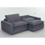 Fabric Sofa Bed Electric Recliner - Florence Cloud