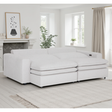 Fabric Sofa Bed Electric Recliner - Florence Cloud