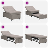 Fabric Sofa Bed Pull Out 3 In 1 - Vantage Home