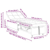 Fabric Sofa Bed Pull Out 3 In 1 - Vantage Home