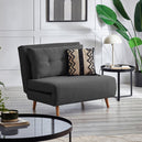 Fabric Sofa Bed Single - Rowan