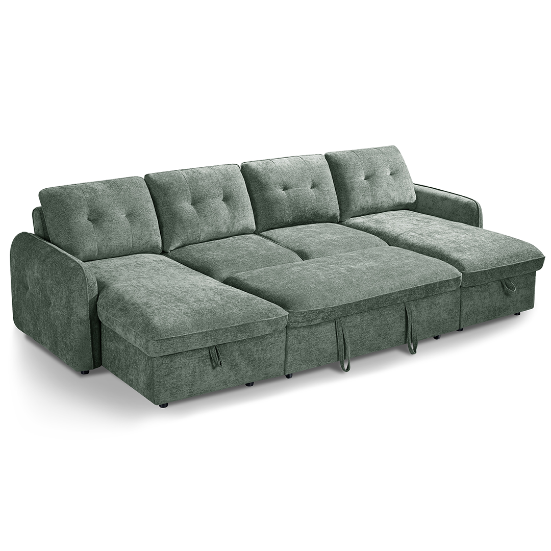Fabric Sofa Bed U Shape Corner - Moscow