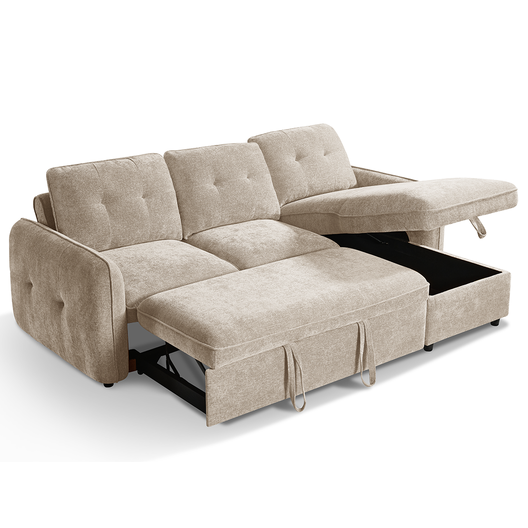 Fabric Sofa Bed Universal Corner - Moscow