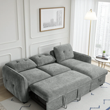 Fabric Sofa Bed Universal Corner - Moscow