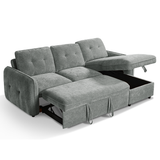 Fabric Sofa Bed Universal Corner - Moscow