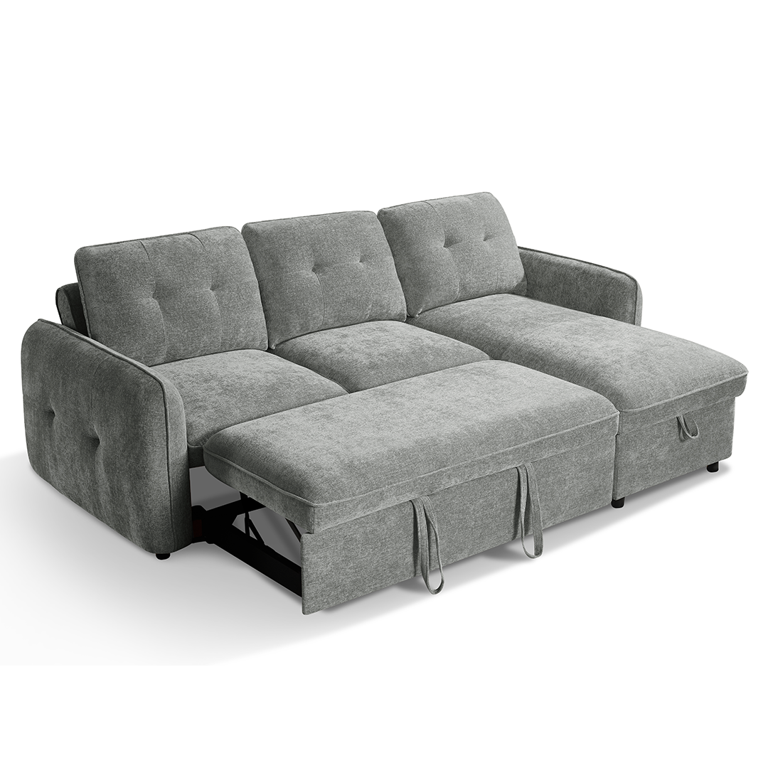 Fabric Sofa Bed Universal Corner - Moscow