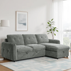 Fabric Sofa Bed Universal Corner - Moscow