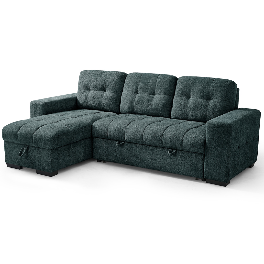 Fabric Sofa Bed Universal Corner - Palermo