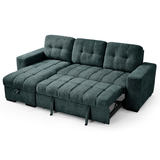 Fabric Sofa Bed Universal Corner - Palermo
