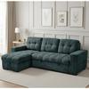 Fabric Sofa Bed Universal Corner - Palermo