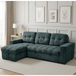 Fabric Sofa Bed Universal Corner - Palermo