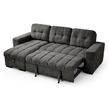 Fabric Sofa Bed Universal Corner - Palermo