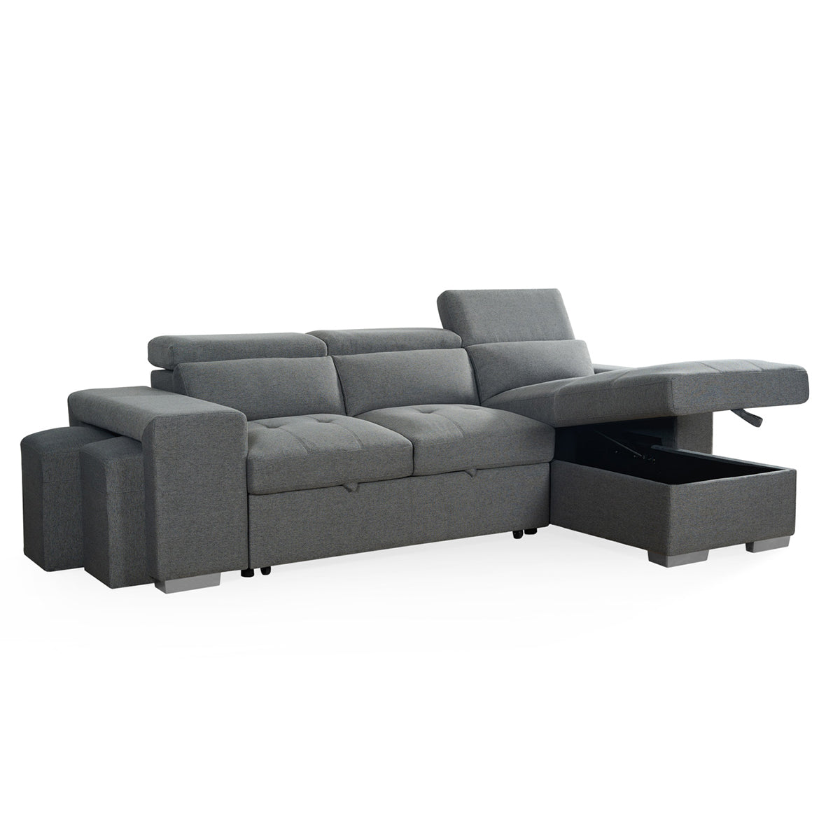 Fabric Sofa Bed Universal Corner - Artemis
