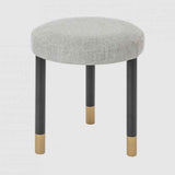 Fabric Stool 38cm Wide Round - Bali