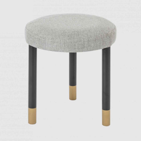 Fabric Stool 38cm Wide Round - Bali