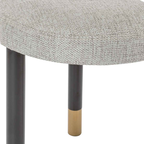 Fabric Stool 38cm Wide Round - Bali