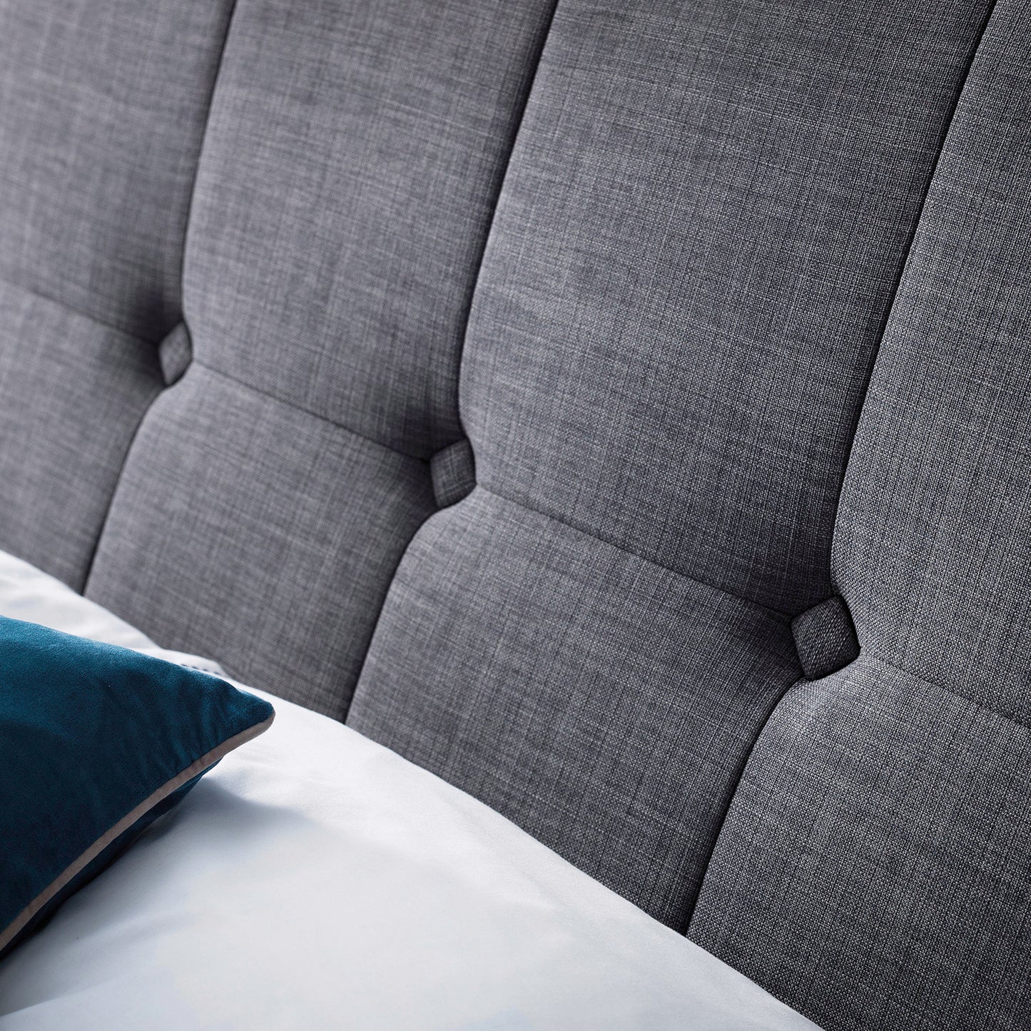 Fabric Super King Size Bed - Sorrento