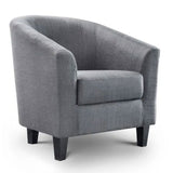 Fabric Tub Chair - Hugo