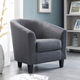 Fabric Tub Chair - Hugo