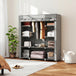 Fabric Wardrobe 150cm Wide With Hanging Rail And Shelves - Velmora