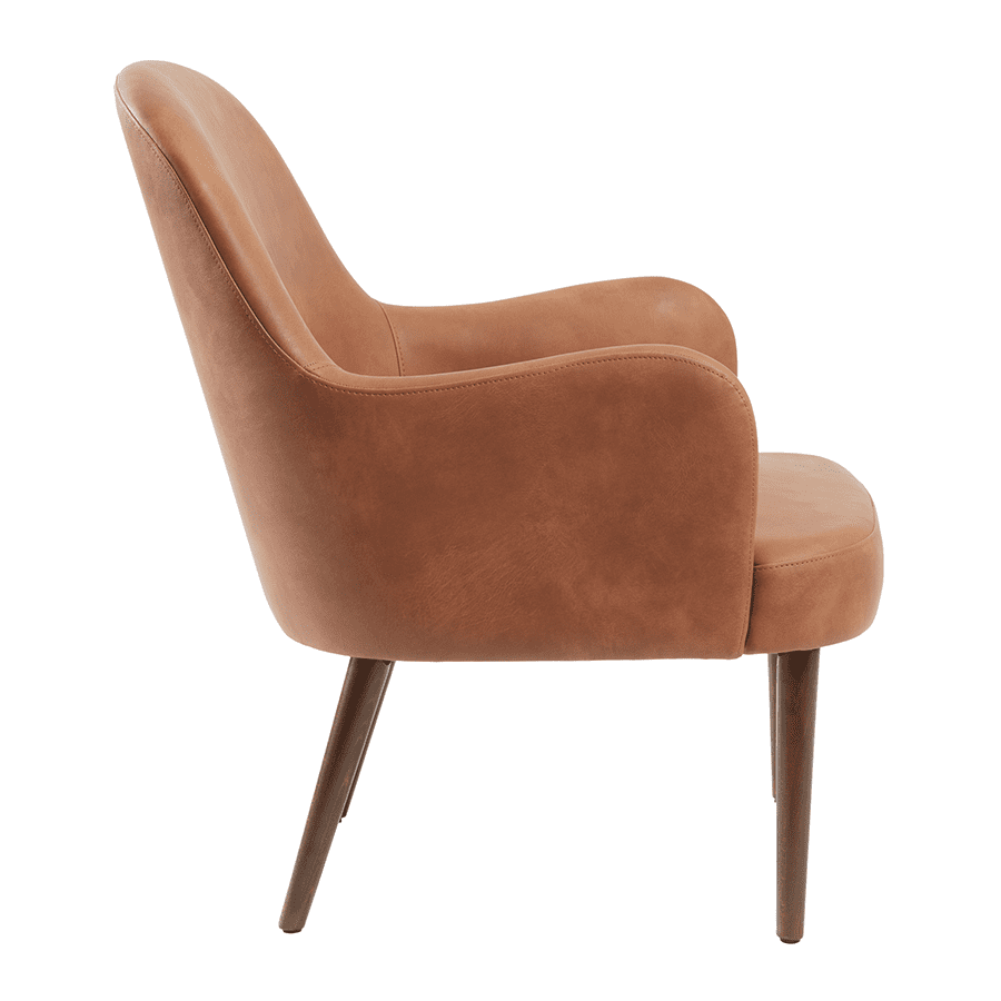 Faux Leather 1 Seater Sofa - Aztec