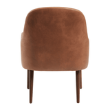 Faux Leather 1 Seater Sofa - Aztec