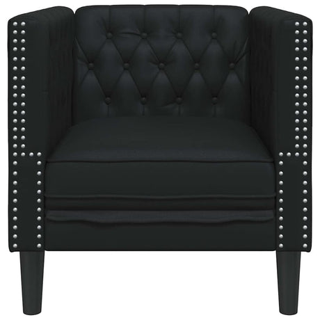 Faux Leather 1 Seater Sofa Chesterfield 71cm Wide - Vantage Home