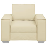 Faux Leather 1 Seater Sofa - Vantage Home