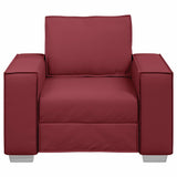 Faux Leather 1 Seater Sofa - Vantage Home
